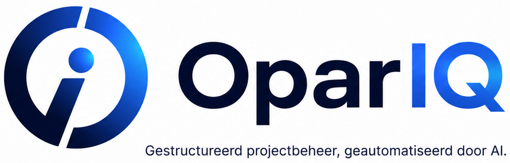 OparIQ - Gestructureerd projectbeheer, geautomatiseerd door AI